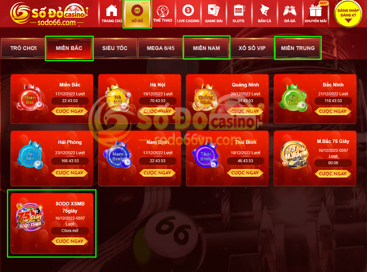 SODO Xổ Số Siêu Tốc 3 miền